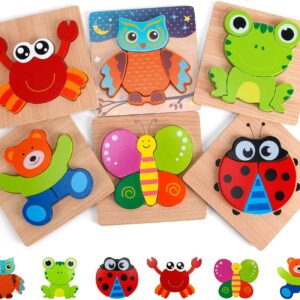 Puzzle éducatif en bois