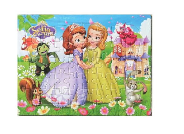 Puzzle en carton – Personnages de dessins animés