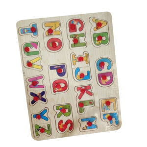 Puzzle en bois – Lettres de l’alphabet latin 2